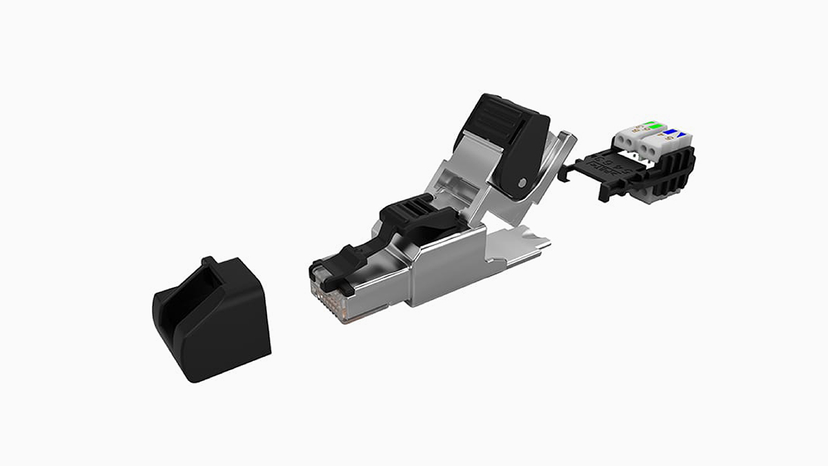 Field Term Plug the Lyra RJ45 Cat.6A STP