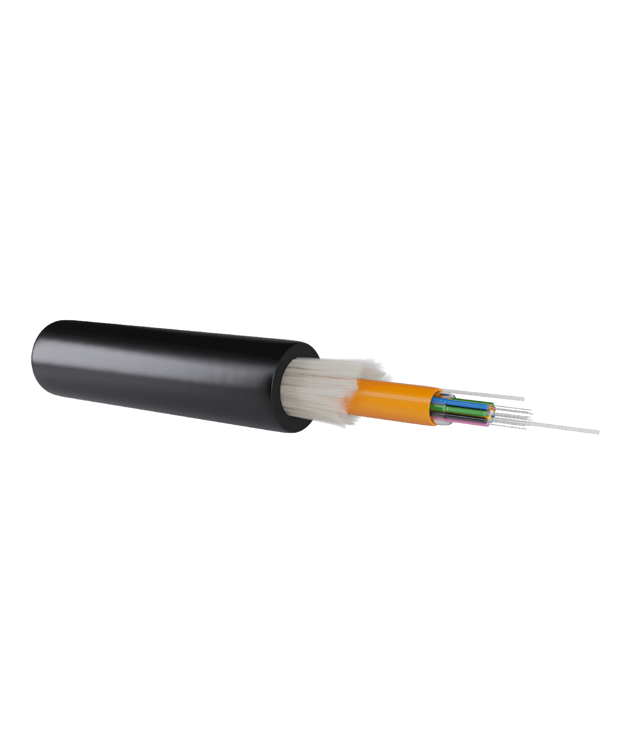 Unitube Cable with Glass Yarns 3000N – LSZH