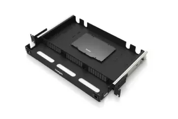 sliding patch panel with cable management
