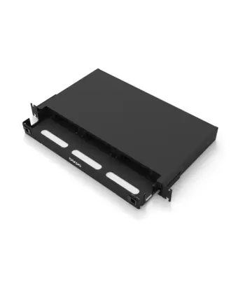 sliding patch panel with cable management