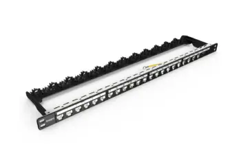 patch panel – empty – 24 ports