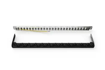patch panel – empty – 24 ports