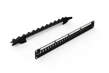 patch panel – empty – 24 ports
