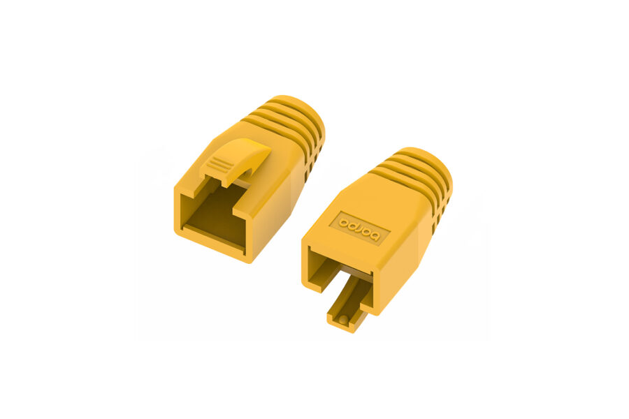 modular plug cable boot rj45 stp