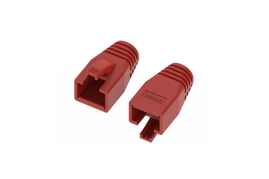 modular plug cable boot rj45 stp