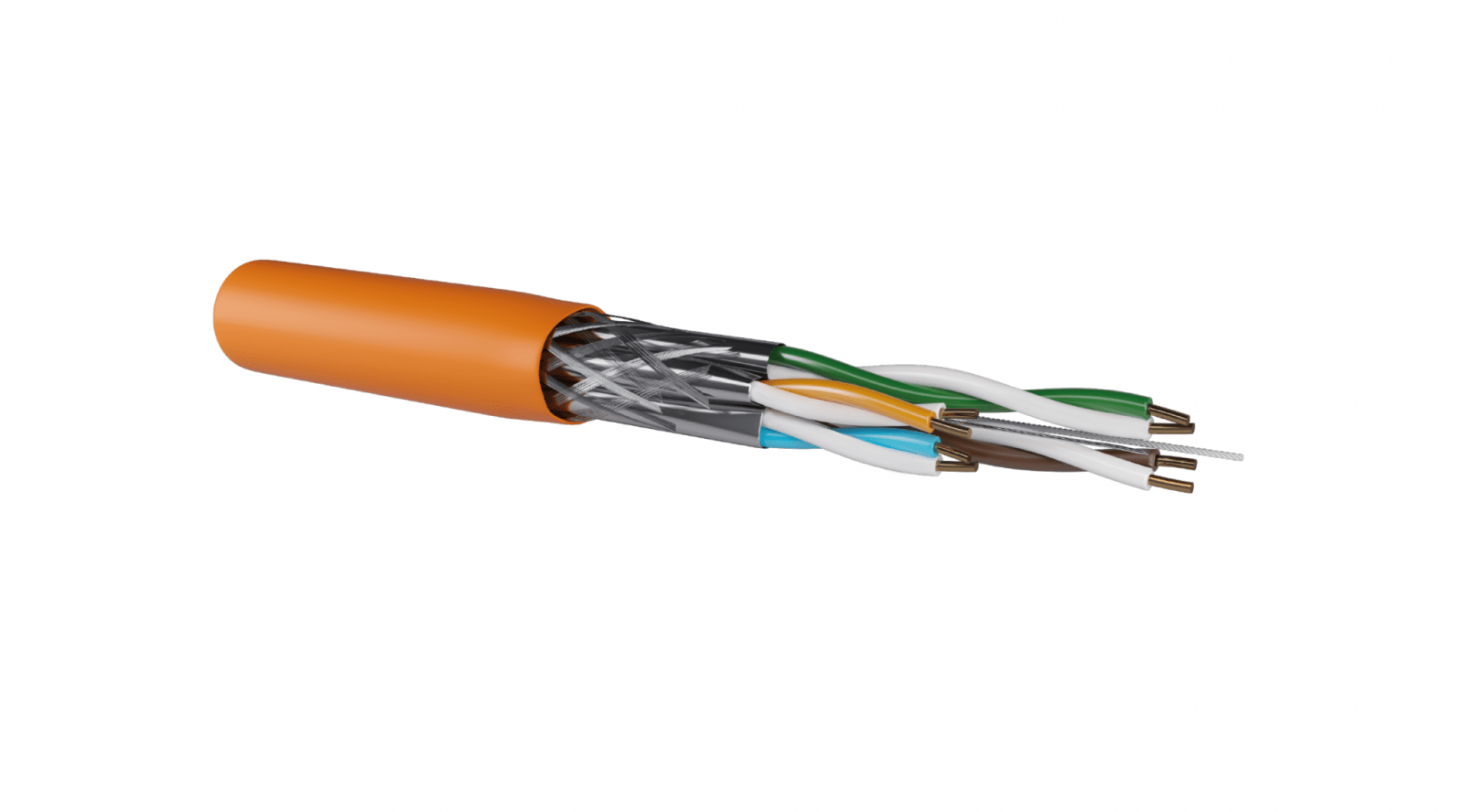 CAT 7 S-FTP patch cable, LSZH – Grey